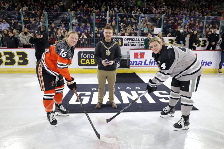 Friendship Series Belfast Giants: College Clashes Showcasing Women's Ice Hockey