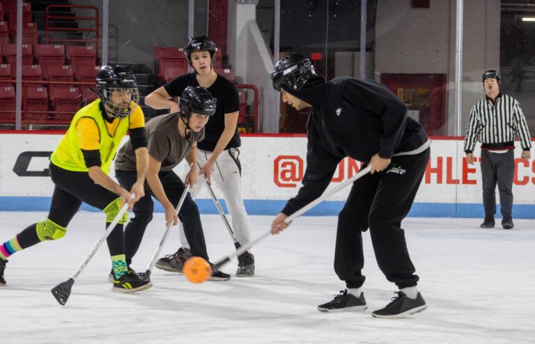 Broomball Sweeps Northeastern Student Team In Intramural Fun, Tournament