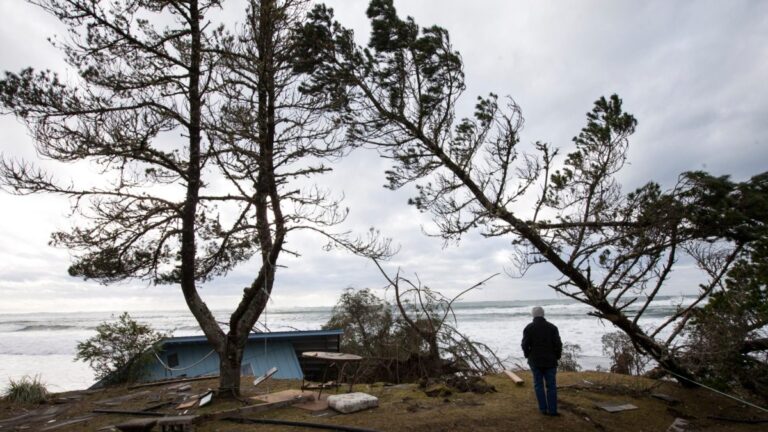 Heavy Rain And Wintry Winds Battered The Northeastern Us