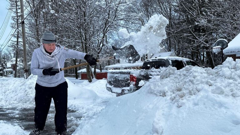 Snow In The Northeast. Power Outages In California