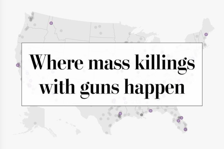 Where Mass Shootings Happen Most In America